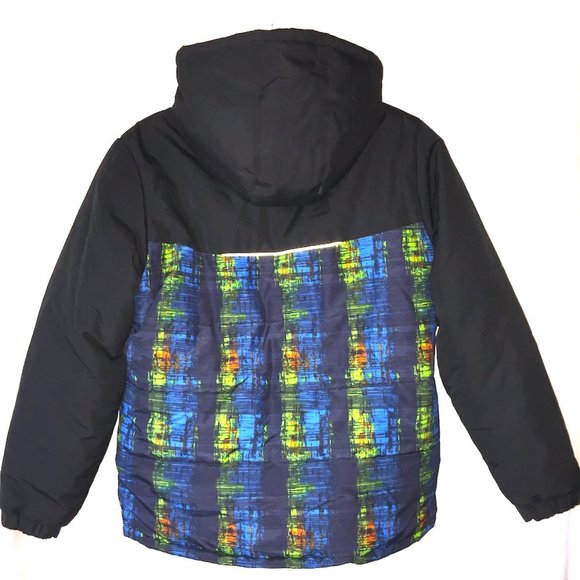 Slalom Boy’s Puffer Hooded Jacket - Picture 4 of 4